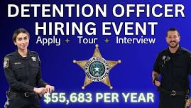 Detention Officer Hiring Event