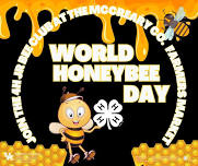 4H Jr Bee Club Demonstrations- World Honeybee Day @ The Farmers Market