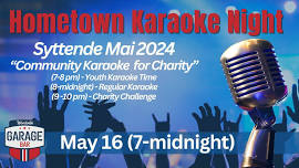 Hometown Karaoke Night for Charity @ Woodville GarageBar