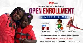 SUMMER CAMP OPEN ENROLLMENT