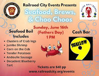 Seafood, Brews & Choo Choos