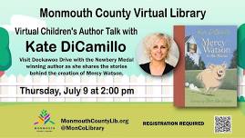 Virtual Author Talk with Kate DiCamillo - Virtual Program