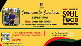 SOUL FOOD Community Luncheon