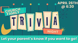 Church Family Trivia Night