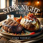 Steak Night at The Copper Penny