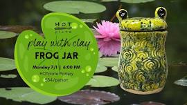 Play with Clay: Frog Jar