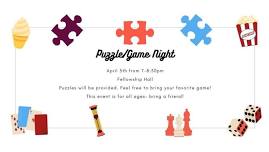 St. Paul's Lutheran Puzzle/Game Night