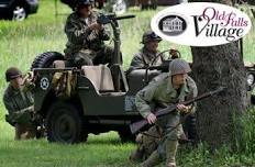 WWII Days at Old Falls Village Park and USO Themed Swing Band and Dance Saturday Night