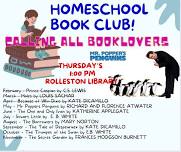 Homeschool book club