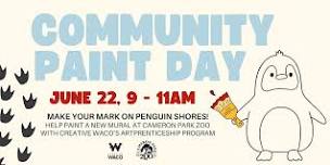 Penguin Shores Community Paint Day