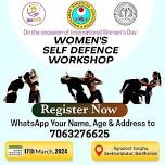 WOMEN'S SELF DEFENCE WORKSHOP 2024