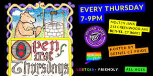 Open Mic Night – Hosted by Bethel CT Pride & Molten Java