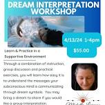 Dream Interpretation Workshop With Michelle Lorenzo