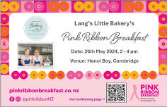 Lang's Little Bakery's Pink Ribbon Breakfast