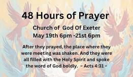 48 Hours of Prayer ~ Pentecost Prayer Room