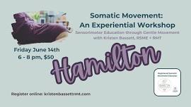 HAMILTON Somatic Movement: An experiential workshop