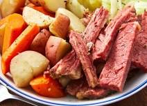 Public corned beef supper