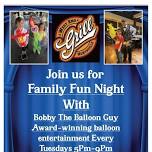 Family Fun Night with Bobby the Balloonist