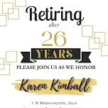 Karen Kimball's #183 Retirement Party