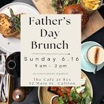 Father's Day Brunch at The Cafe at Bex