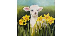 Lamb in the Daffodils