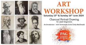 ART WORKSHOP - Charcoal Portraits with Cindy MacDonald