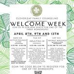 Cloverleaf Family Counseling Welcome Week