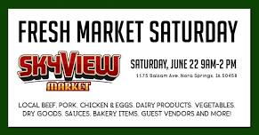 Fresh Market Saturday - June 22