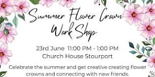 Summer Flower Crown Workshop