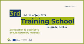 3rd Training School | Introduction to qualitative and participatory methods