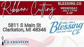 Ribbon Cutting - BlessingCo