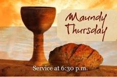 Maundy Thursday Service & Holy Communion