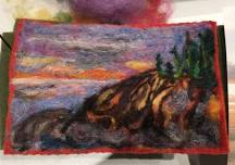 Needle Felted Landscapes — Haystack Mountain School of Crafts