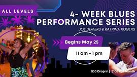 4-Week Blues Performance Series w/ Joe DeMers & Katrina Rogers