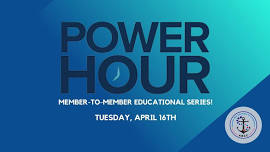 Power Hour - Member-to-Member Educational Series