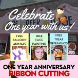 One Year Anniversary Ribbon Cutting