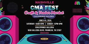 CMA Fest Craft & Vendor Market