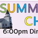 Summer Dinner Church