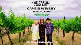 The Carlile Family Band at Cave B Winery