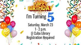 I'm Turning 5 Party