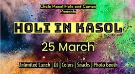 Holi Party in Kasol | HOLI 2024