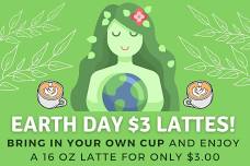 Earth Day Weekend at 1833 Coffee and Tea Co