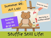 RE Summer Sunday: Stuffie Still Life Art Lab