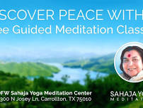 Carrollton (In Person) Guided Meditation Sessions - Every Tuesday Evening