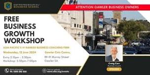 Free Business Growth Workshop - Gawler (local time)