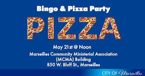 Bingo and Pizza Party