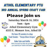 AE PTU's Spring Craft Fair