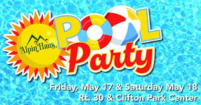 Alpin Haus Pool Party at Clifton Park Center Mall