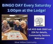 Silver Willow Lodge Bingo