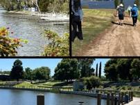 Nagambie Lake Foreshore Walk and Lunch at Black Caviar Cafe